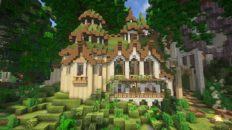 Fantasy Flowering House 1